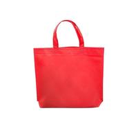 Crossbody Bags For Women Beach Foldable Shopping Women, Unisex Large Reusable Non-Woven Fabric Shoulder, Large Grocery Tote (Red-1Pc)