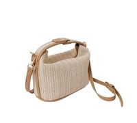 Crossbody Bags For Women Bolso De Paja Straw Fashion Bohemian Small Knitting Purse and Hand Ladies Casual Vacation Bucket Beach