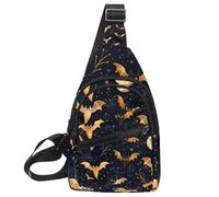 Crossbody Bags for Women Cross Body Bag for Woman Sling Bag Crossbody Bag Cute Bat in The Night Sky 1 Sling Backpack Travel