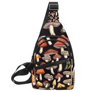 Crossbody Bags for Women Cross Body Bag for Woman Sling Bag Crossbody Bag Various Mushrooms Sling Backpack Travel
