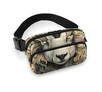 Crossbody Bags for Women Sheep Pattern Printed Fanny Packs Crossbody with Adjustable Strap, style, 20x13cm, Fanny Packs