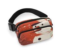 Crossbody Bags for Women Snowman Art Printed Fanny Packs Crossbody with Adjustable Strap, style, 20x13cm, Fanny Packs