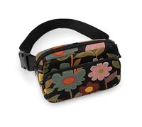 Crossbody Bags for Women Various Shades of Red Printed Fanny Packs Crossbody with Adjustable Strap, style, 20x13cm, Fanny Packs