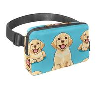 Crossbody Belt Bag for Women Men, Hand Drawn Butterflies Fanny Packs with Zipper Pockets,Waterproof Waist Packs with Adjustable Strap for Workout Running Traveling Hiking, Multicolor 8, One Size