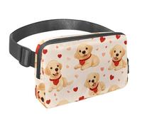 Crossbody Belt Bag for Women Men, Hand Drawn Butterflies Fanny Packs with Zipper Pockets,Waterproof Waist Packs with Adjustable Strap for Workout Running Traveling Hiking, Multicolor 6, One Size