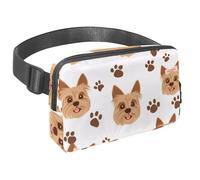 Crossbody Belt Bag for Women Men, Love Hearts Fanny Packs with Zipper Pockets,Waterproof Waist Packs with Adjustable Strap for Workout Running Traveling Hiking, Multicolor 2, One Size