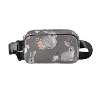 Crossbody Belt Bag Waist Bags Fanny Pack Croose Body Purse for Running, Funny Shetland Sheepdog Dogs Hot Pink, Color10, One Size