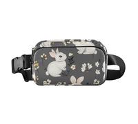 Crossbody Belt Bag Waist Bags Fanny Pack Croose Body Purse for Running, Funny Shetland Sheepdog Dogs Hot Pink, Color08, One Size