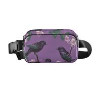 Crossbody Belt Bag Waist Bags Fanny Pack Croose Body Purse for Running, Funny Shetland Sheepdog Dogs Hot Pink, Color07, One Size