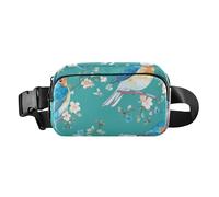 Crossbody Belt Bag Waist Bags Fanny Pack Croose Body Purse for Running, Funny Shetland Sheepdog Dogs Hot Pink, Color19, One Size