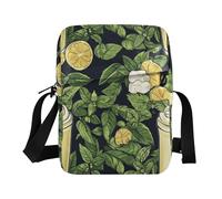 Crossbody Chest Bag for Girls Mini Purse with Adjustable Strap School Business Travel Yogurt Shake Original Style