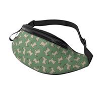 Crossbody Fanny Packs for Women Men - Classic Cute Goat Green Running Belt Bag Travel Waist Bag for Women Men
