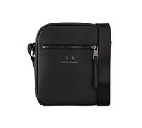 Armani Exchange Men's Essential Dino, Front Pocket, Zip Around Crossbody, 20, OS