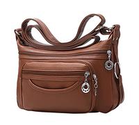 Crossbody Purses For Women Casual Crossbody Bag Adjustable Strap Shoulder Bag With Visual Mobile Phone Window over The Shoulder Bags for Women (Yellow, One Size)