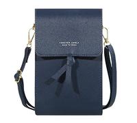 Crossbody Purses For Women Casual Crossbody Bag Adjustable Strap Shoulder Bag With Visual Mobile Phone Window Leather Shoulder Bag for Men (E, One Size)