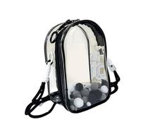 Crossbody Shoulder Bag Clear PVC Organiser Pocket With Adjustable Strap For Toddler Essential Stuffed Toy Pounches Lightweight Baby Gear Organiser