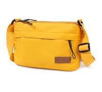 Crossbody Sling Bag Canvas Purse Small Shoulder Handbag 5 Pocket Casual Travel Messenger Hobo Bag Phone Satchel Backpack, Yellow, S, Casual