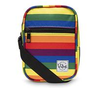 Crossbody Sling Bag for Women Men 5in1 Multi-Use from Recycled Polyester Belt Bag Cross Body Backpack Fanny Pack Purse, Rainbow, S, Crossbody Bag