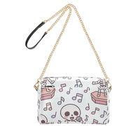Crossbody Small Bags For Women Vegan Leather Women's Cross Body Purse Waterproof Shoulder Crossover Bag Halloween Coffin Karaoke