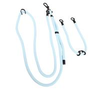 Crossbody Strap and Hand Lanyard Fit for Insta360X5 X4 X3 Quick Release Anti Lost Camera Strap Light Blue