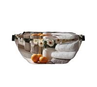 Crossbody Waist Pack - Adjustable, Exquisite Desktop Next to The Window Pattern, and Wear-Resistant for Travel and Sport