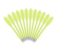 Crossbow Bolts Arrows 6.5" Plastic Hunting Arrows for 50-80lbs Mini Crossbow Archery Pistol - Fishing Hunting Target Practice (Pack of 12)