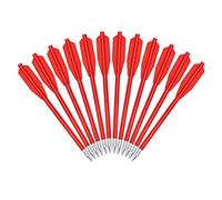 Crossbow Bolts Arrows 6.5" Plastic Hunting Arrows for 50-80lbs Mini Crossbow Archery Pistol - Fishing Hunting Target Practice (Pack of 12)