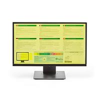 Crossbow Education 24-Inch Widescreen Monitor Overlay - Dyslexia and Visual Stress Friendly (Yellow)