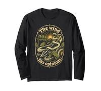 Crossbow Sport The Wind Has Opinions Long Sleeve T-Shirt