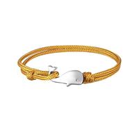 Crossed Earrings Paracord Bracelet Multi Turn Adjustable Jewelry (K, One Size)