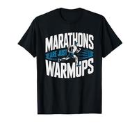 Crossed Out Marathon Logo Ultra Runner Humor Ultramarathon T-Shirt
