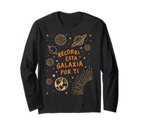 Crossed the Galaxy for You Spanish Love Quote Long Sleeve T-Shirt