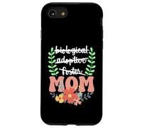 Crossed Words to MOM Floral Handlettered Design Case for iPhone SE (2020) / 7/8