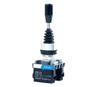 Crosses Command Joystick Switches 2 & 4 Positions Cotrol Rod Auto Locking Latching Reset Momentary Controller Spring Return