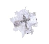 Crosses Hairpin Dark Lace Hair Clip Cool Hairpin Ponytail Holder Dark Crosses Hair Clip Hairpin For Women