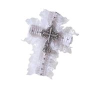 Crosses Hairpin Dark Lace Hair Clip Cool Hairpin Ponytail Holder Dark Crosses Hair Clip Hairpin For Women