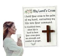 Crosses In My Pocket Prayer Card, Pocket Crosses, Handheld Prayer Crosses, Small Christian Faith Reminder Card, Bible Verse Cards, Scripture Encouragement Inspirational Prayer Cards
