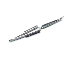 Crosses Soldering Tweezer Auto Closing Jewelry Welding Craft Repair Hand Tool Clamp Clip Pointed Tip Precisions Welding Clamp