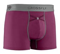 Crossfly IKON X Men’s Underwear 3" Trunk Boxer Briefs, 24 Hour Comfort and Innovative Access, No Chafe, Breathable and Soft