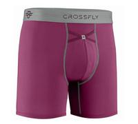Crossfly IKON X Men’s Underwear 6" Trunk Boxer Briefs, 24 Hour Comfort and Innovative Access, No Chafe, Breathable and Soft