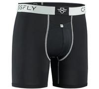 Crossfly Men's 7" Performance Pro Underwear {CF-PRO7} - Black/Silver Grey - 35/38"