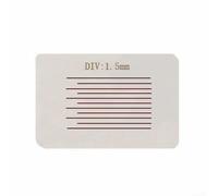 Crossgrid 100 grid test board scratch tester for detailed coating adhesion assessment, robust stainless steel build for long lasting use in electrical testing (1.5mm)