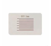 Crossgrid 100 grid test board scratch tester for detailed coating adhesion assessment, robust stainless steel build for long lasting use in electrical testing (1mm)