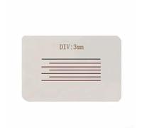 Crossgrid 100 grid test board scratch tester for detailed coating adhesion assessment, robust stainless steel build for long lasting use in electrical testing (3mm)