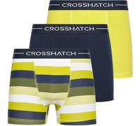 Crosshatch 3 Pack Boxers Mens Avocet Designer Trunks Multipack Underwear Shorts
