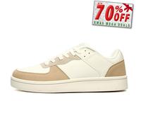 Crosshatch Avelino Mens Casual Lace Up Classic Lifestyle Trainers Sneakers White