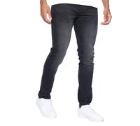Crosshatch Barbeck Slim Fit Jeans Men's Size: 4 In Black Wash