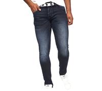 Crosshatch Barbeck Slim Fit Jeans Men's Size: 6 In Blue Black