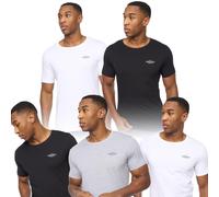 Crosshatch Basicstandard Men's T-Shirt 5Pk | T-Shirt | Muticolour / Assorted | UK Size Small