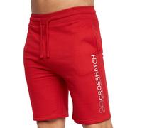 Crosshatch Bengston Shorts Mens - Red - Size Small